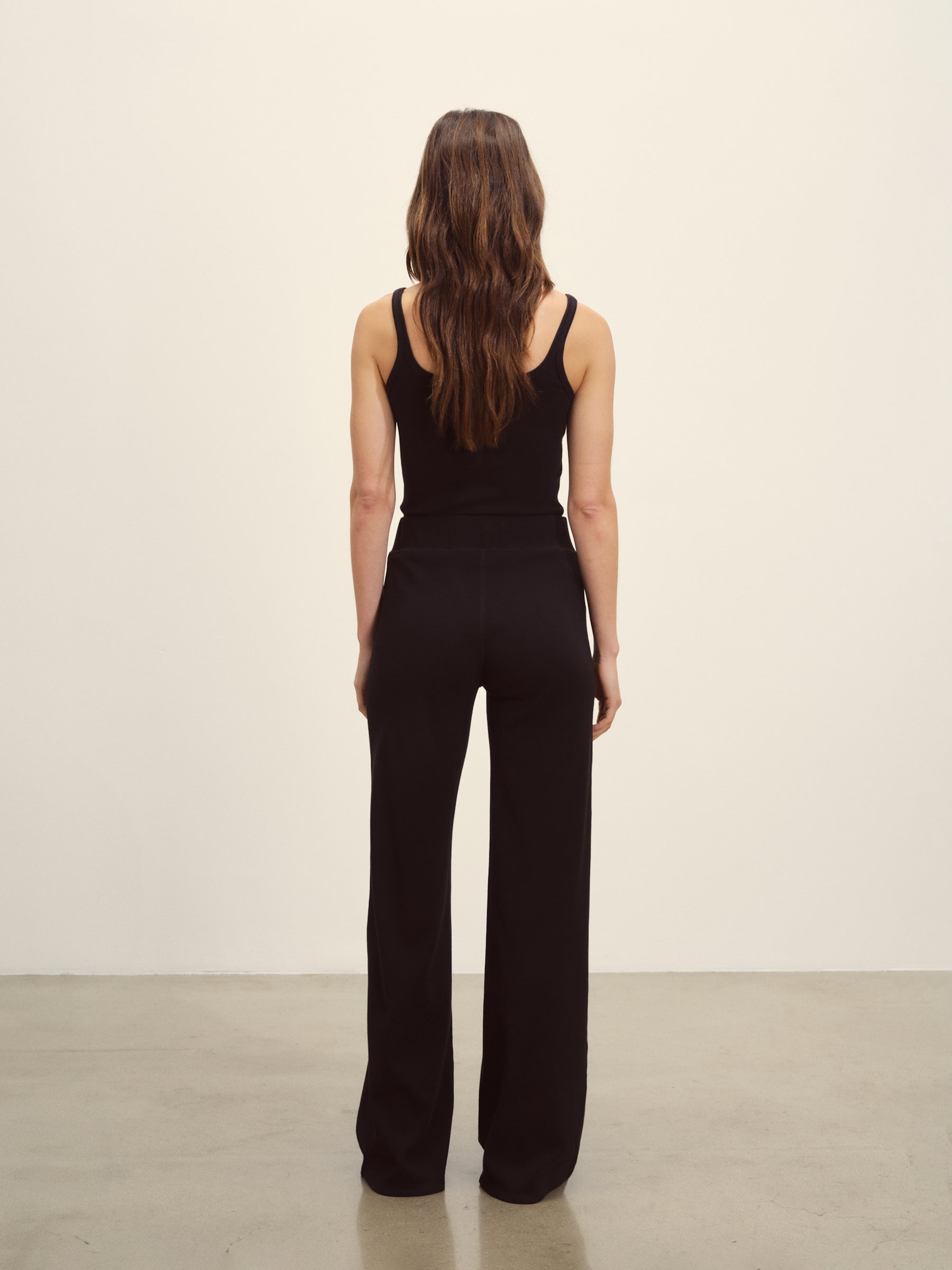 Black Surplus Rib Scoop Neck Tank - Image 6