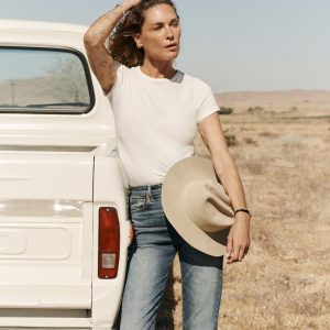 Natural Heirloom Rib S/S Tee