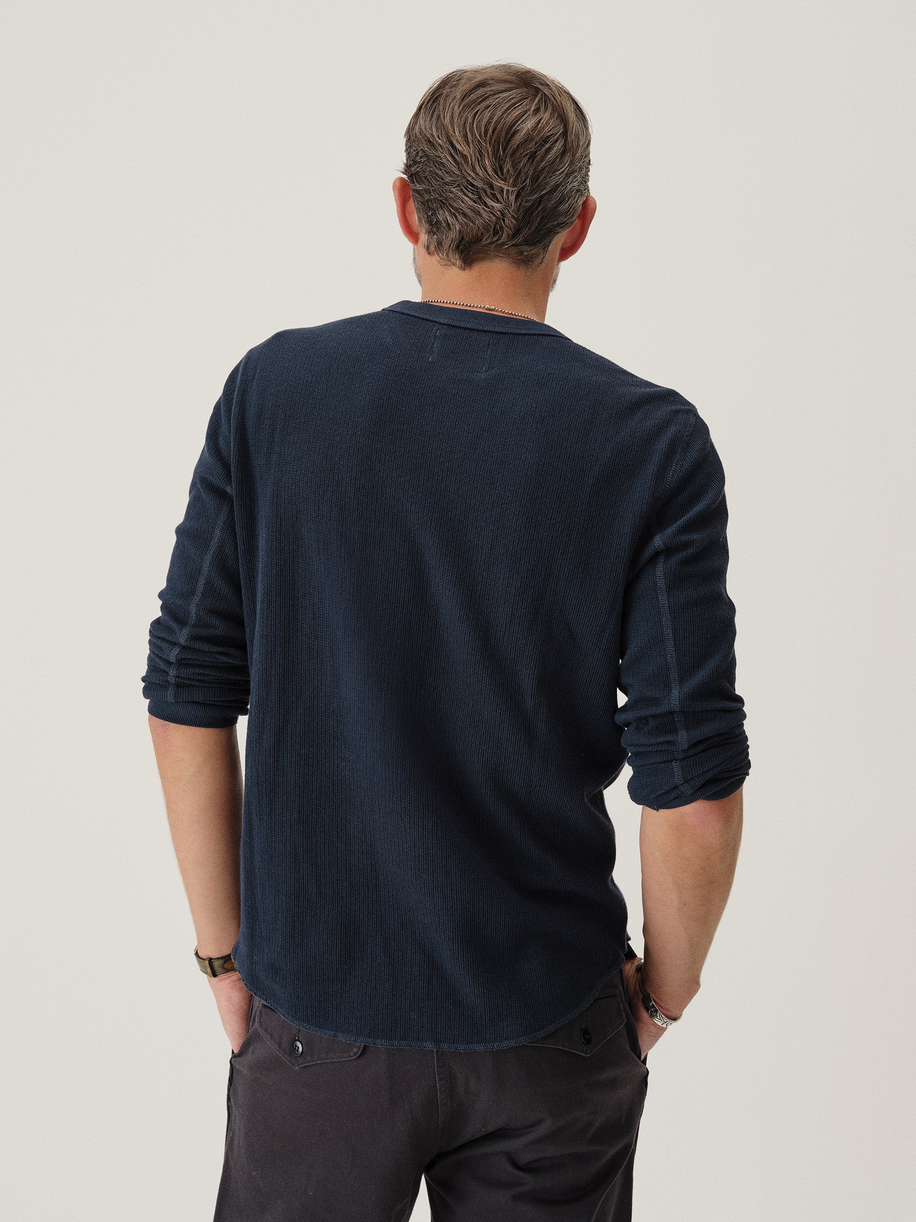 Sky Captain Vintage Thermal Surplus Tee - Image 5