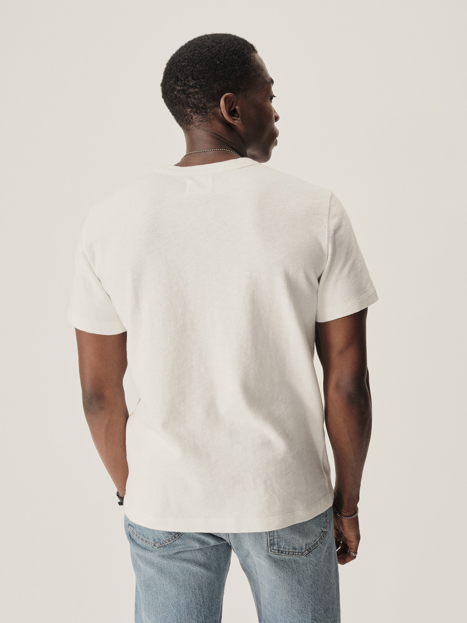 White Field-Spec Cotton Heavy Tee - Image 5