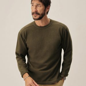 Dark Olive Field-Spec Rugby Crew