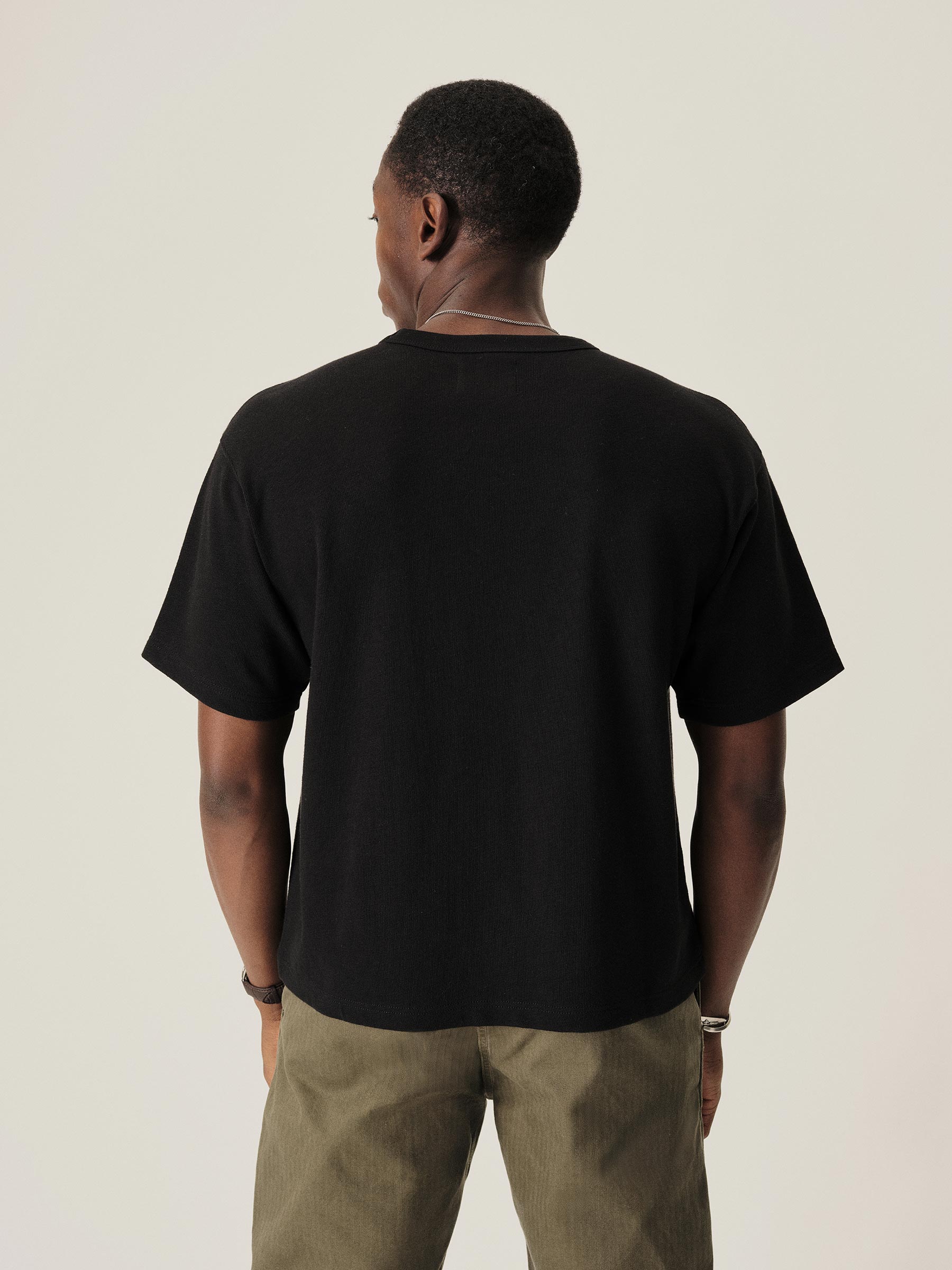 Black Field-Spec 90S Boxy Heavy Tee - Image 4