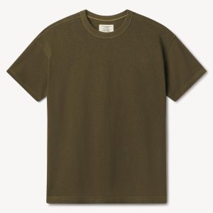 Dark Olive Field-Spec 90S Boxy Heavy Tee