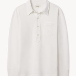 White Coolhand Cotton Popover
