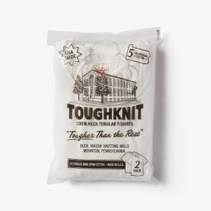 White Toughknit Tubular Tee 2-Pack