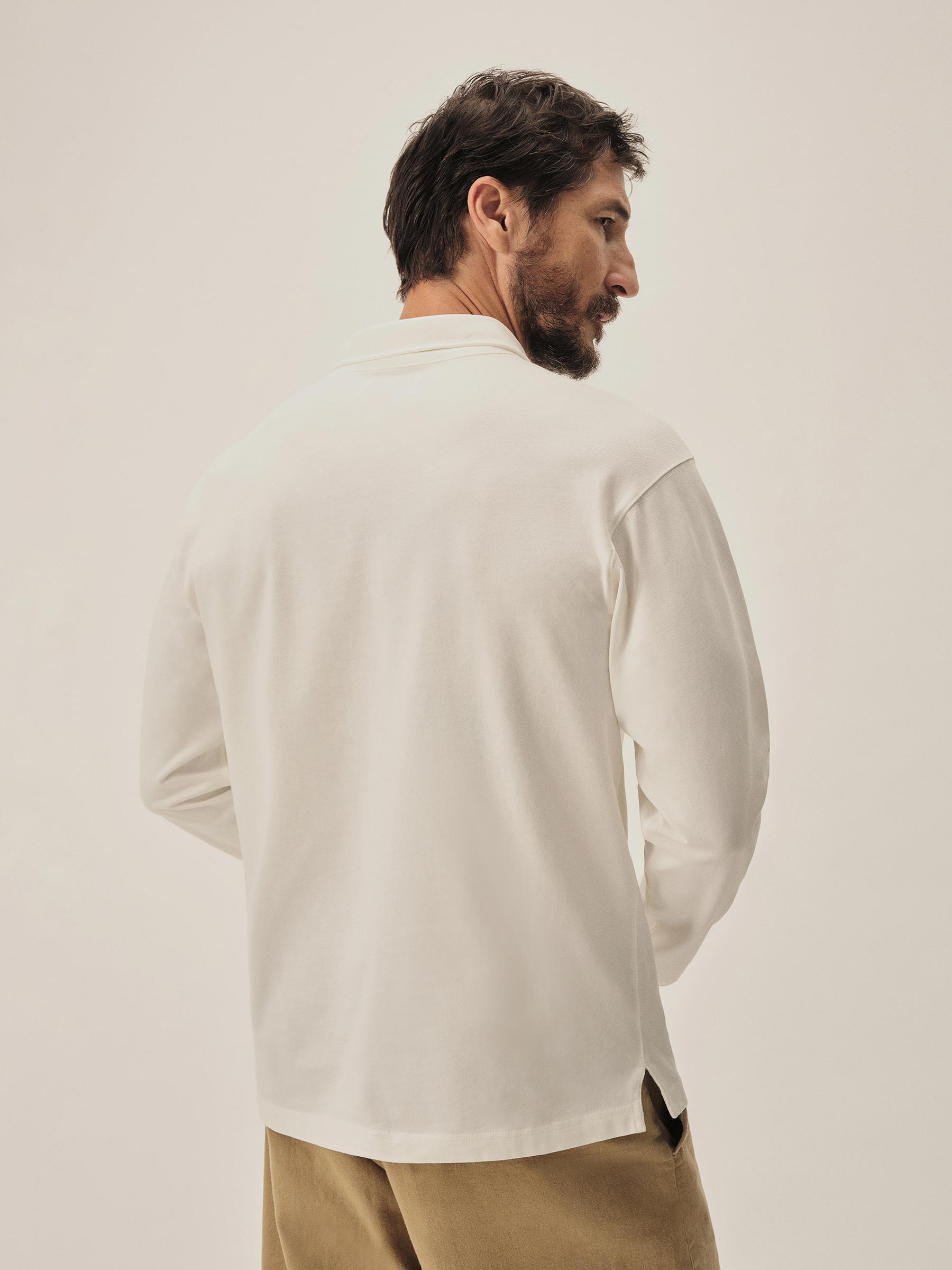White Coolhand Cotton Popover - Image 5