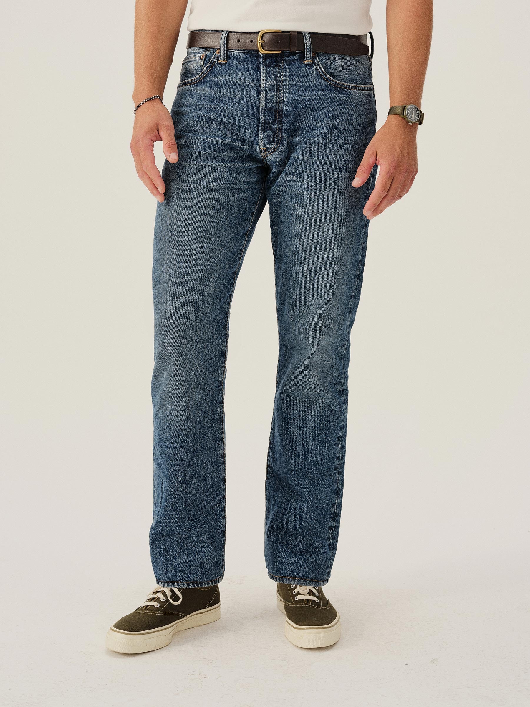 M037 Japanese Denim Ford Standard Jean - Image 3