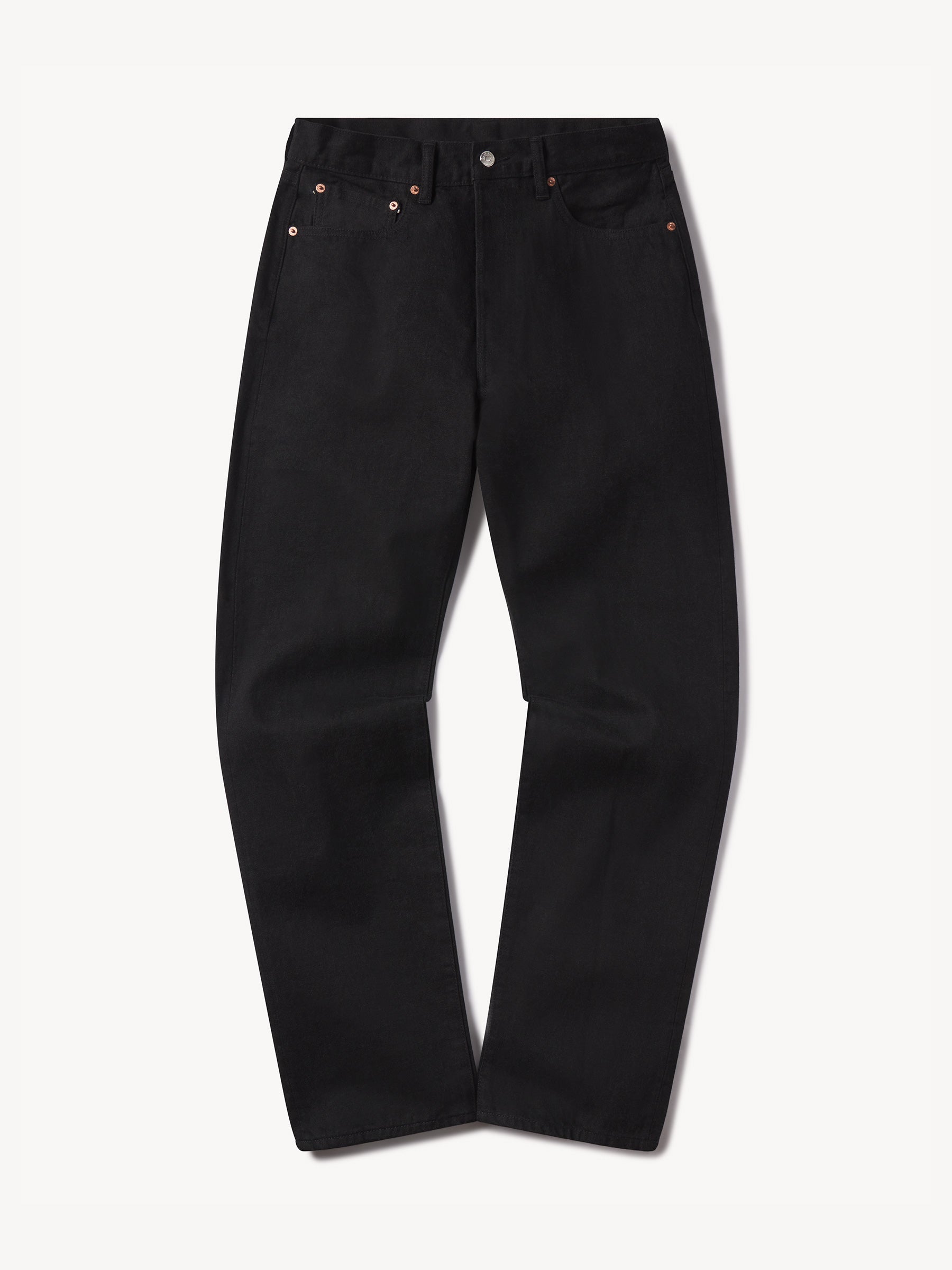 B008 Japanese Loomstate Selvedge Full Saddle Jean