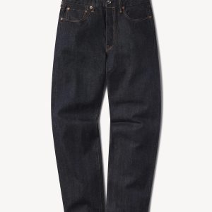 D018 Japanese Loomstate Selvedge Full Saddle Jean