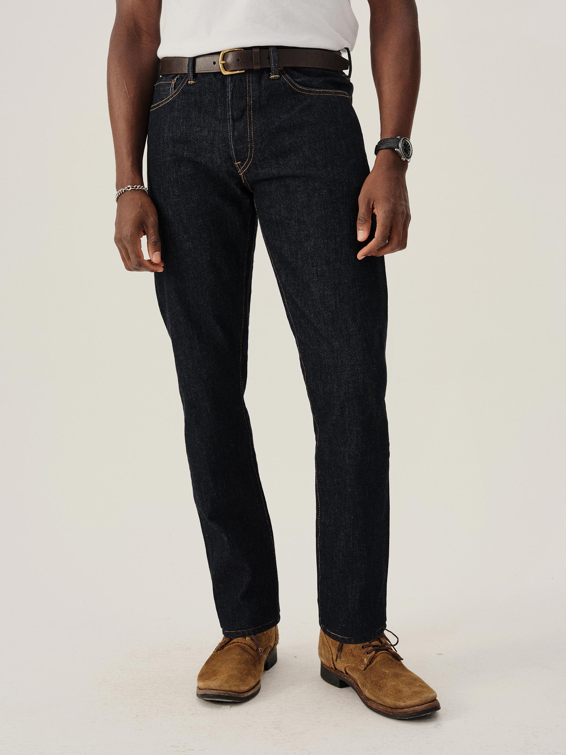 D035 Japanese Denim Maverick Slim Jean - Image 2