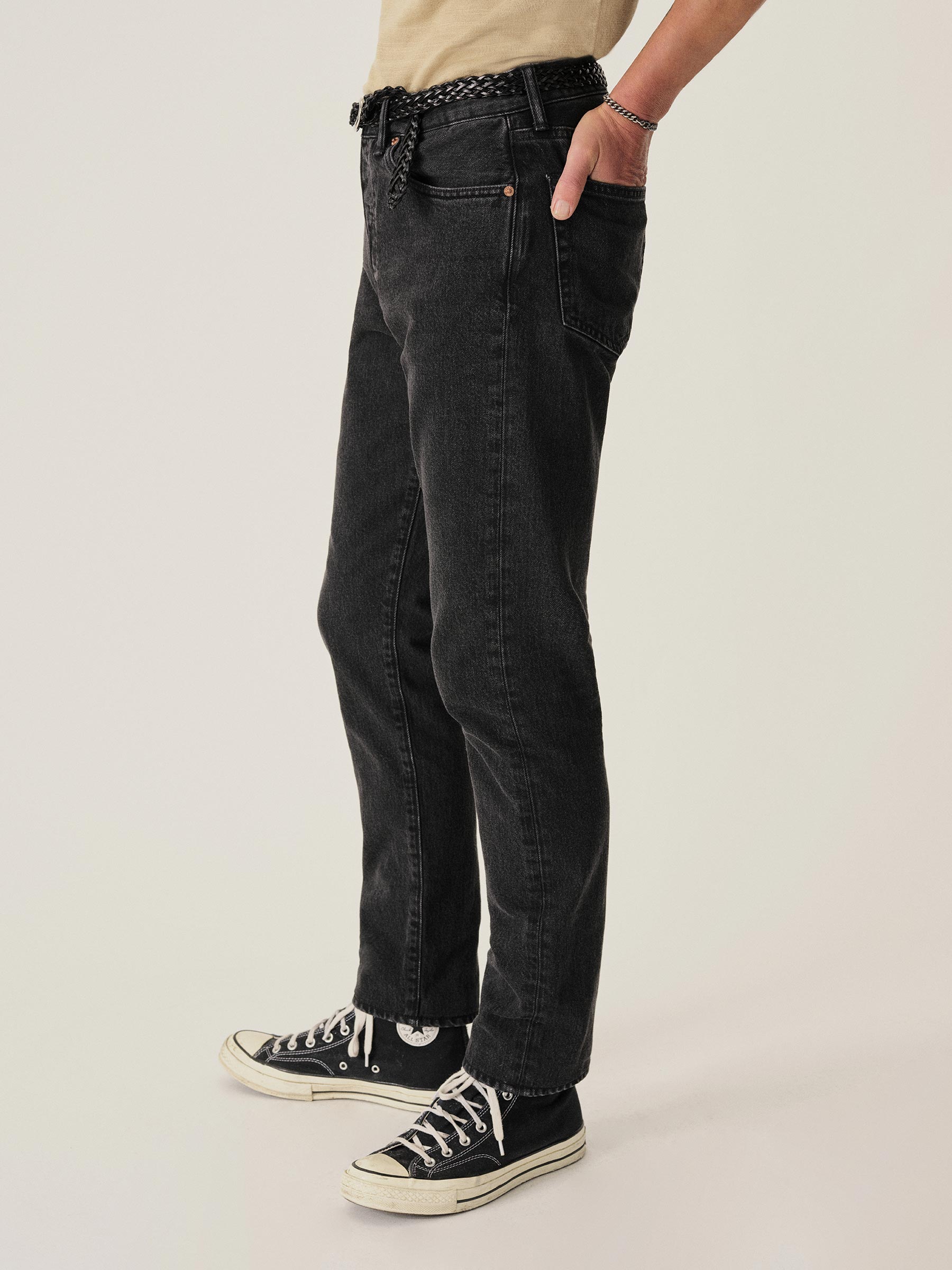 B009 Japanese Denim Maverick Slim Jean - Image 2