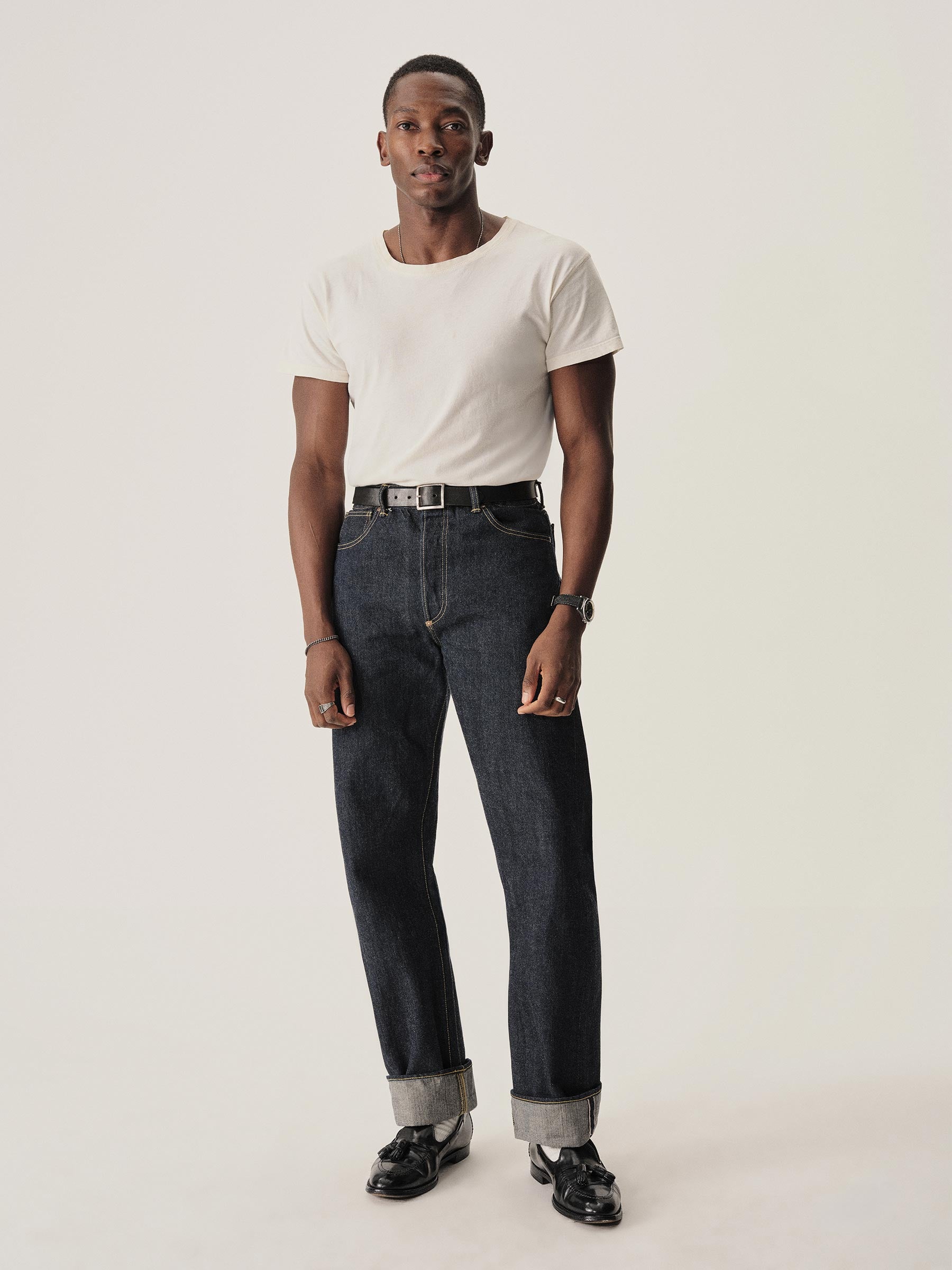 Lee X Buck Mason D018 Loomstate Selvedge 101B Jean- Modern American Classics - Image 3