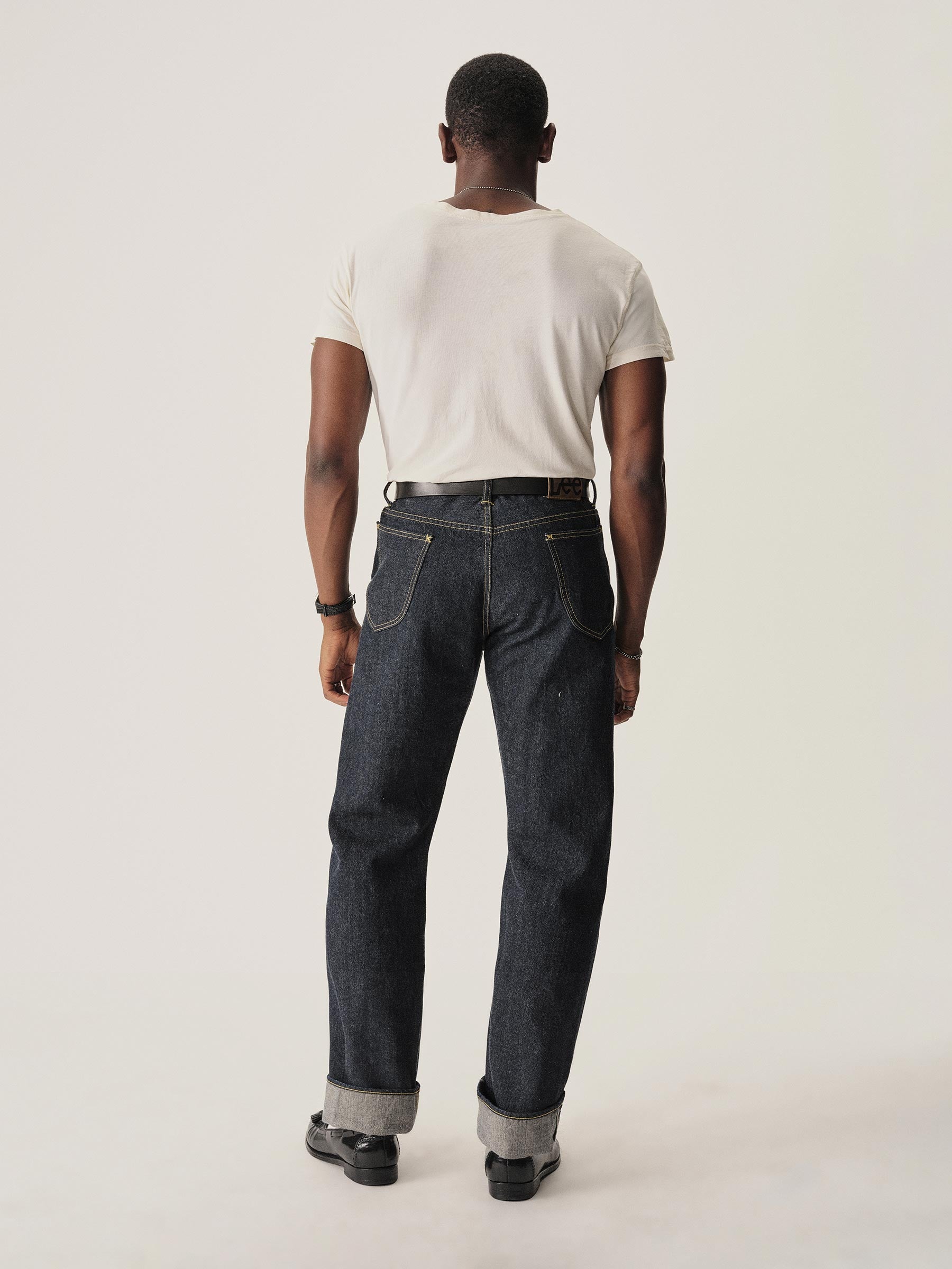 Lee X Buck Mason D018 Loomstate Selvedge 101B Jean- Modern American Classics - Image 6