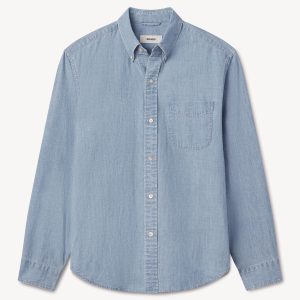 L039 Japanese Chambray One Pocket Shirt