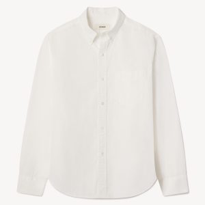 White Skyline Poplin One Pocket BD Shirt
