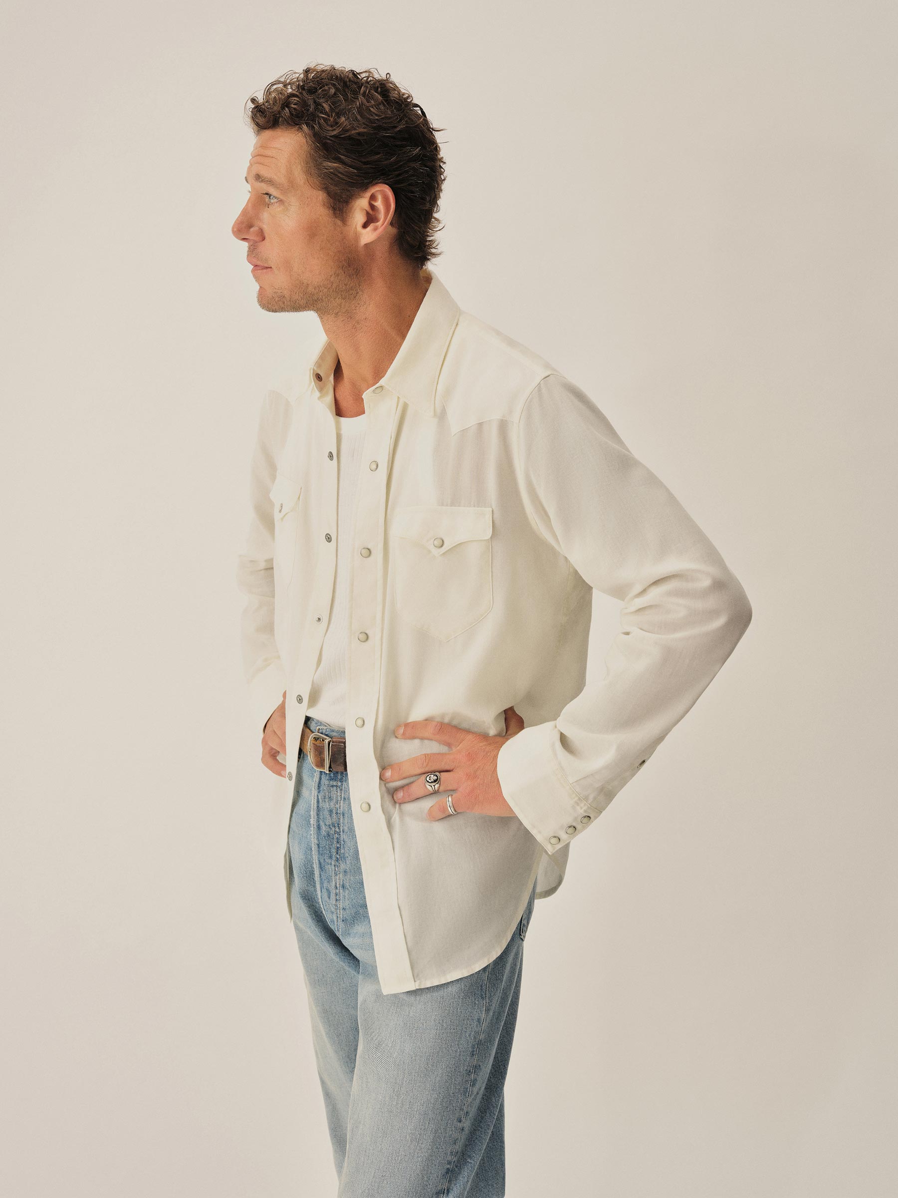 White Palomino Western Shirt - Image 5