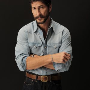 L030 Japanese Chambray Western Shirt