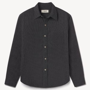 Charcoal Chainmail Check Pacific Twill Flannel Bd Shirt