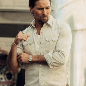 Natural Lee X Buck Mason Westerner Shirt- Modern American Classics