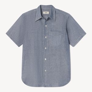 Chambray Breeze Cotton Linen S/S Shirt