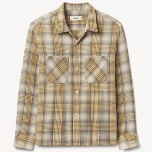 Oakmont Plaid Cabinessence Flannel Camp Shirt