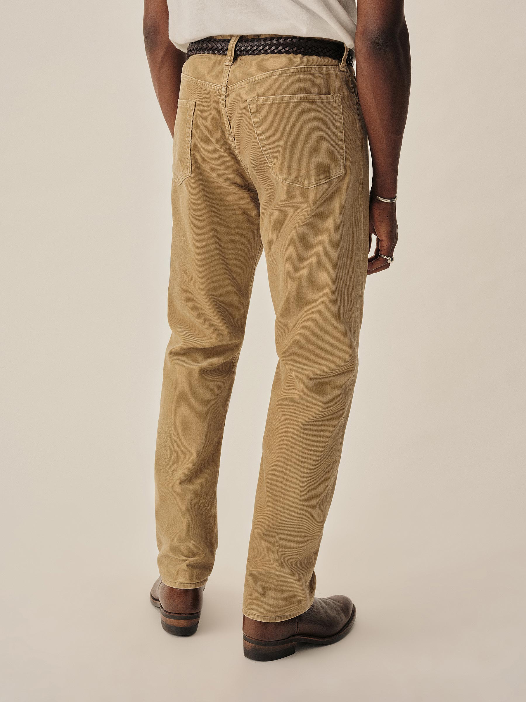 Heritage Khaki Craftsman Corduroy Ford Standard Jean - Image 5