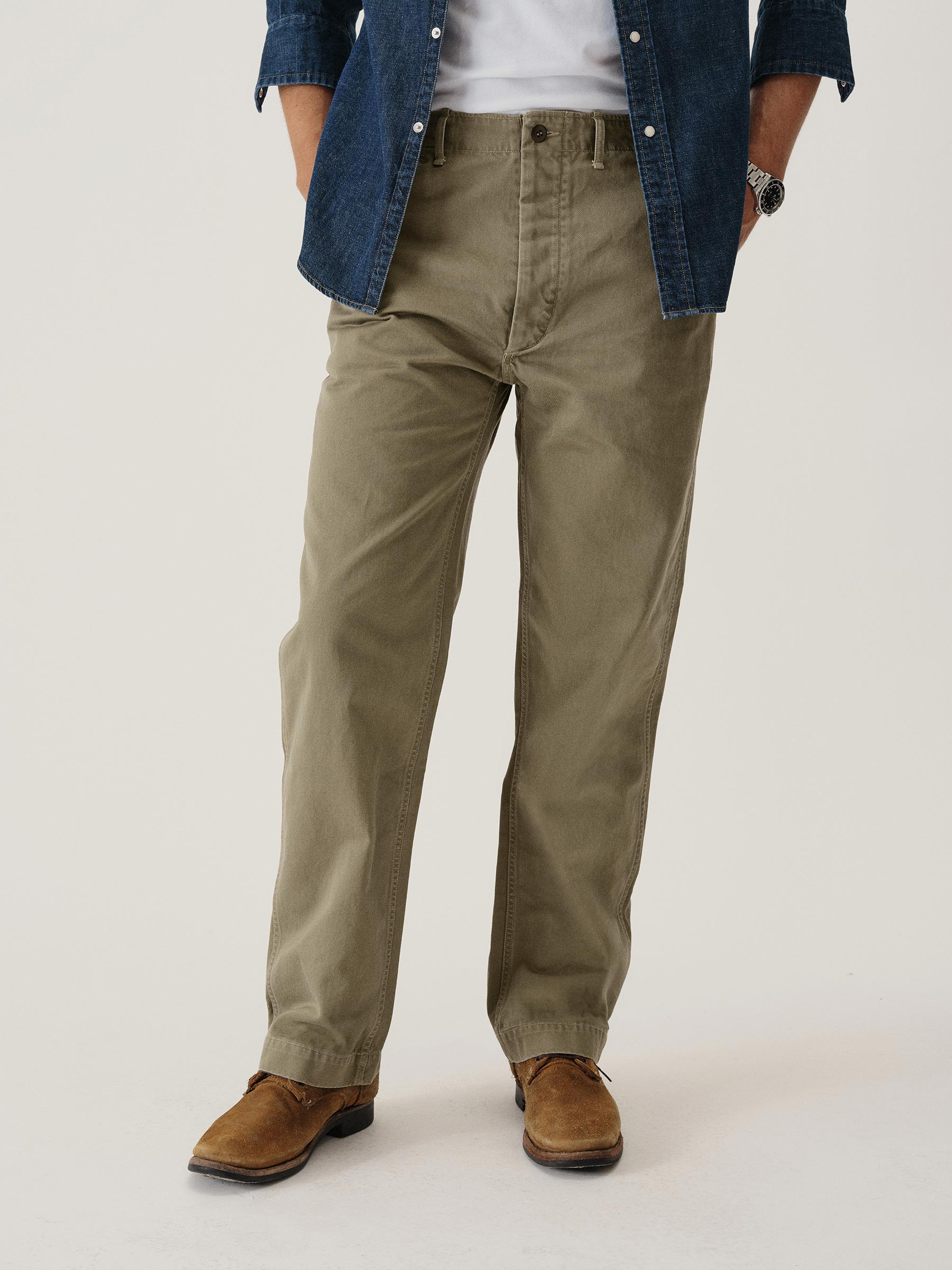 Fatigue Paperback Twill Full Saddle Chino - Image 2