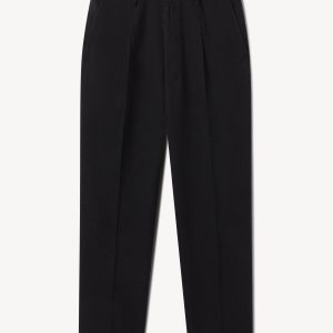 Charcoal Cloudloom Cotton Wool Romeo Pant