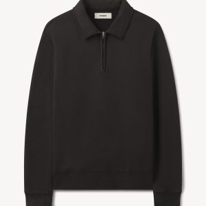 Faded Black Welterweight Quarter Zip