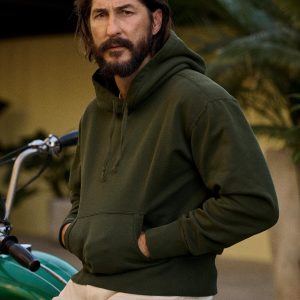 Kombu Green Sunfade Welterweight Hooded Sweatshirt