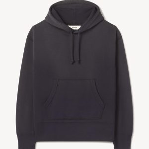Longshore Navy Welterweight Hooded Sweatshirt