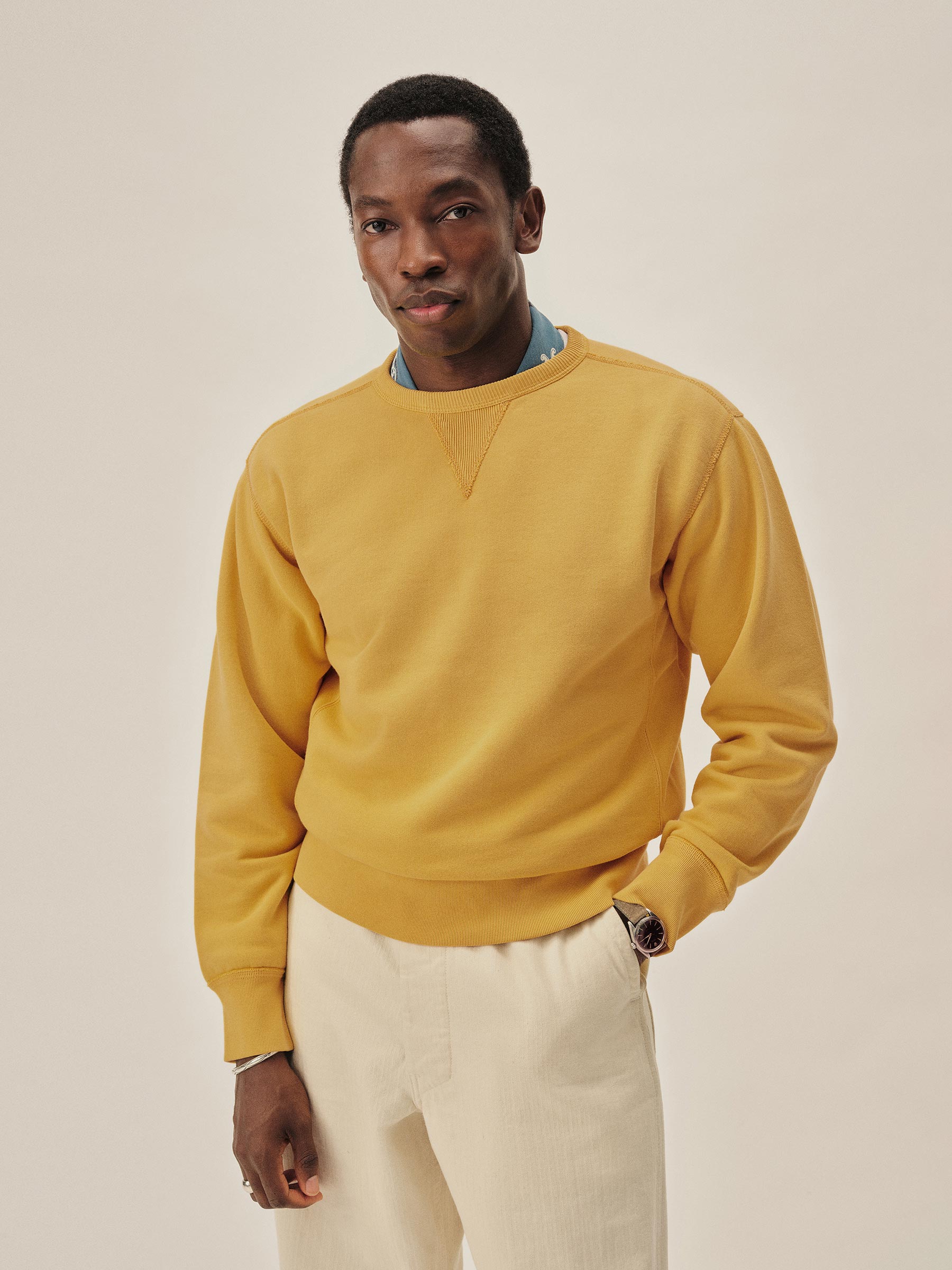Golden Gate Welterweight Double V Crew Sweatshirt - Image 2