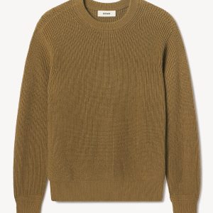 British Khaki Seafarer Cotton Rib Crew
