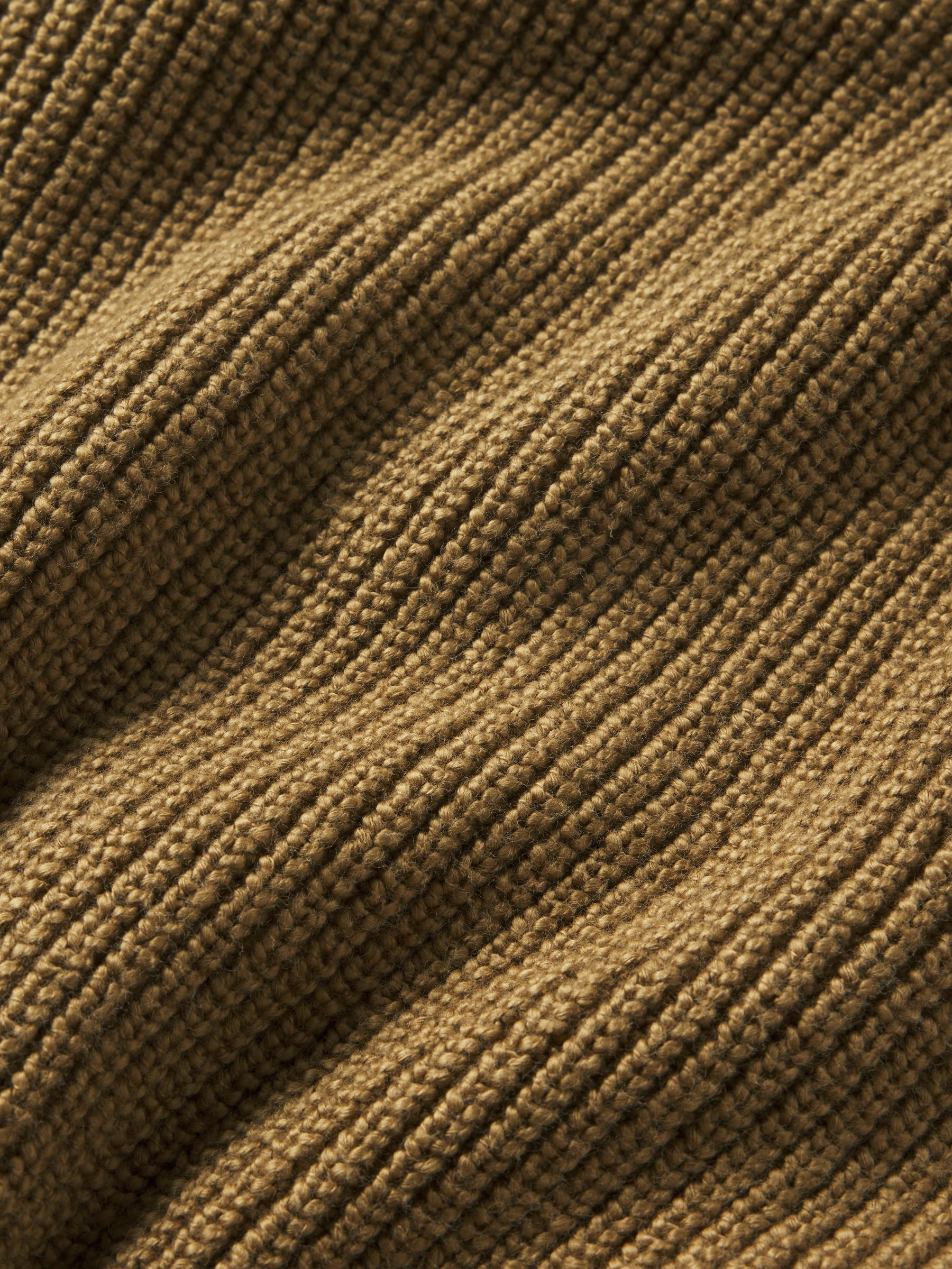 British Khaki Seafarer Cotton Rib Crew - Image 8