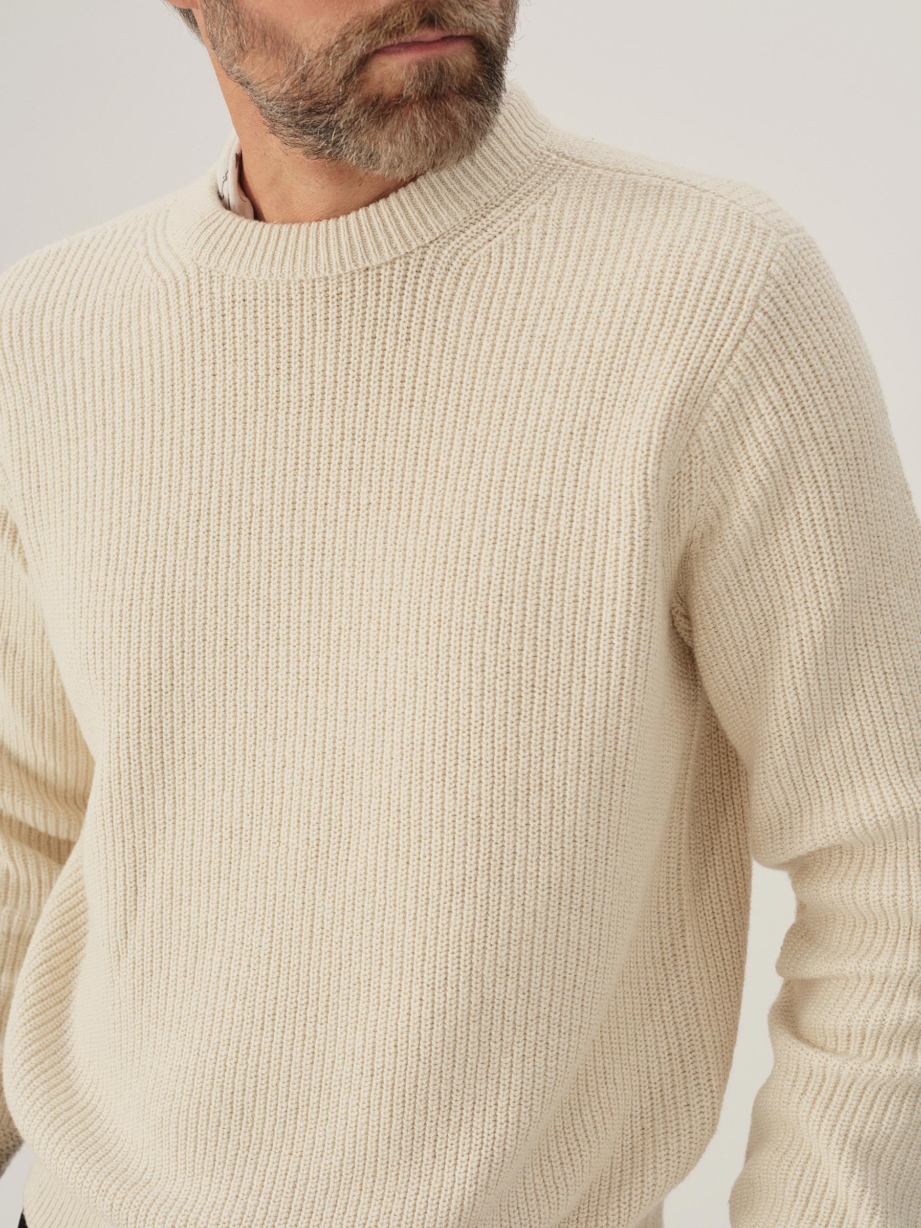 Sand Dollar Seafarer Cotton Rib Crew - Image 3