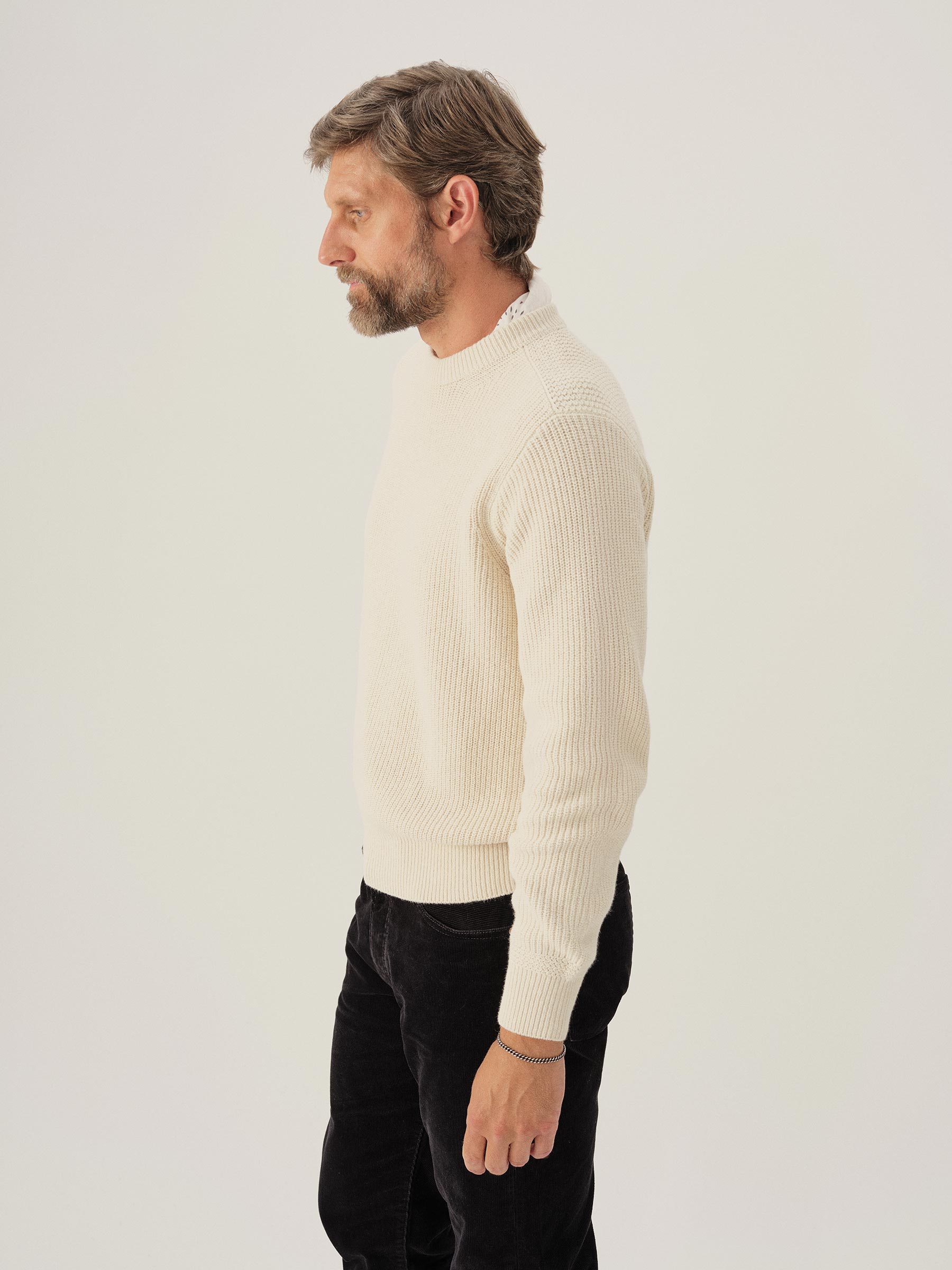 Sand Dollar Seafarer Cotton Rib Crew - Image 4