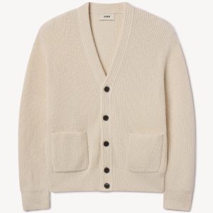 Sand Dollar Seafarer Cotton Rib Cardigan