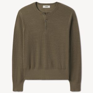Olive Daybreak Knit Rower
