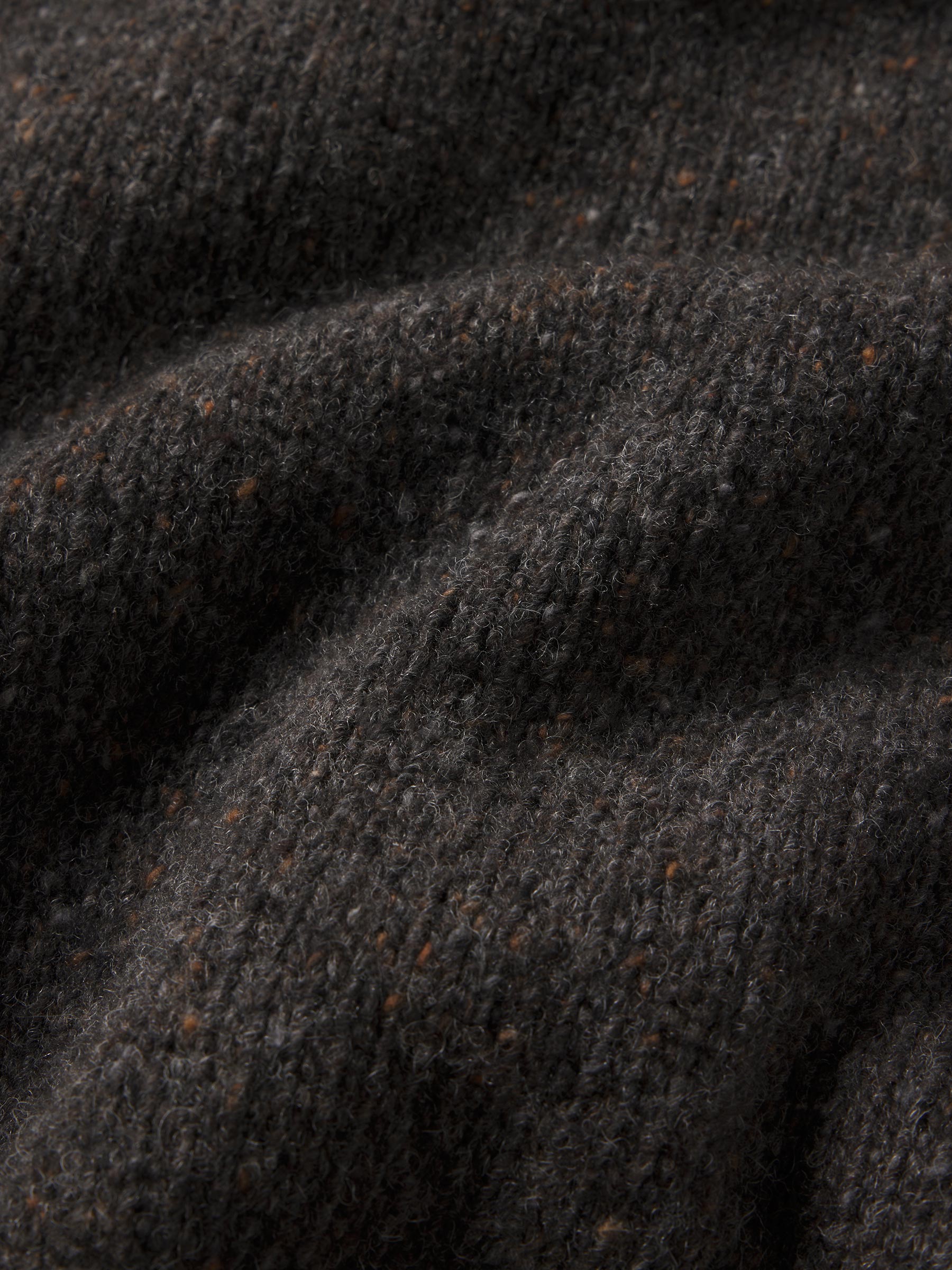 Bed Rock Seastack Wool Tweed Mock Turtleneck - Image 6