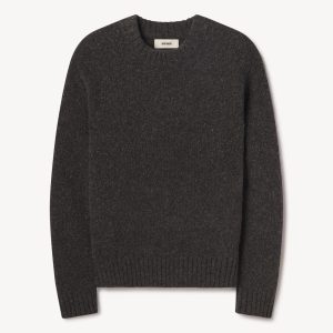 Bed Rock Seastack Wool Tweed Mock Turtleneck