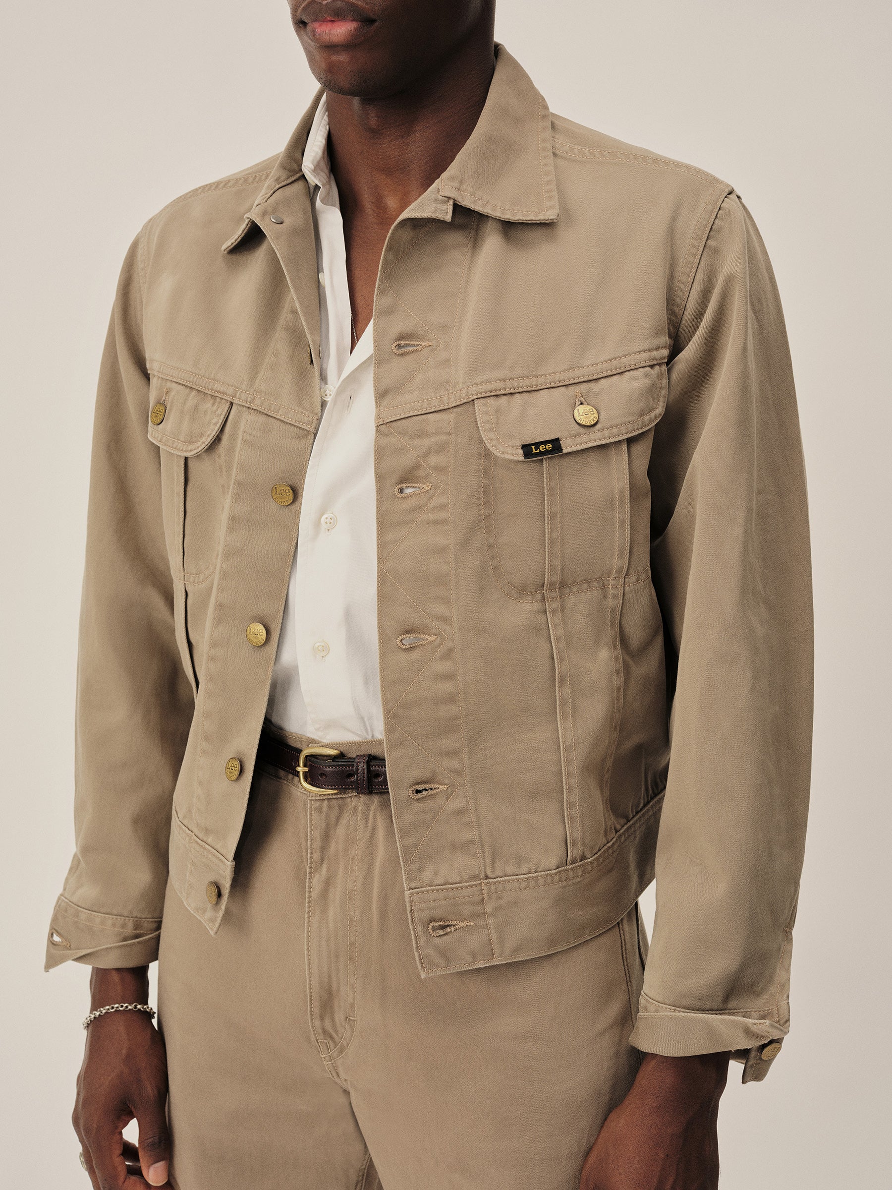 Mocha Lee X Buck Mason Sateen Westerner Jacket- Modern American Classics - Image 4