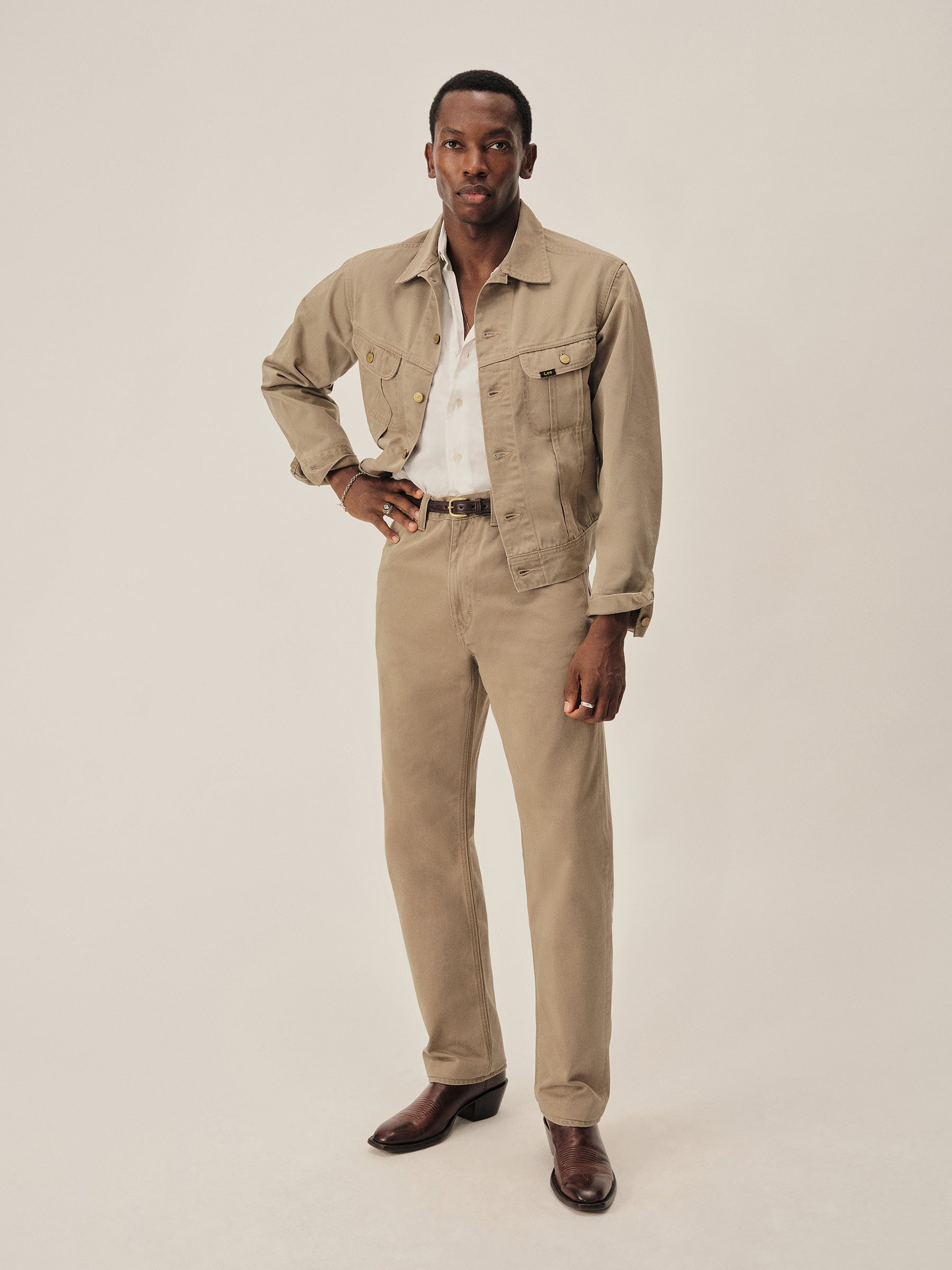 Mocha Lee X Buck Mason Sateen Westerner Jacket- Modern American Classics - Image 3