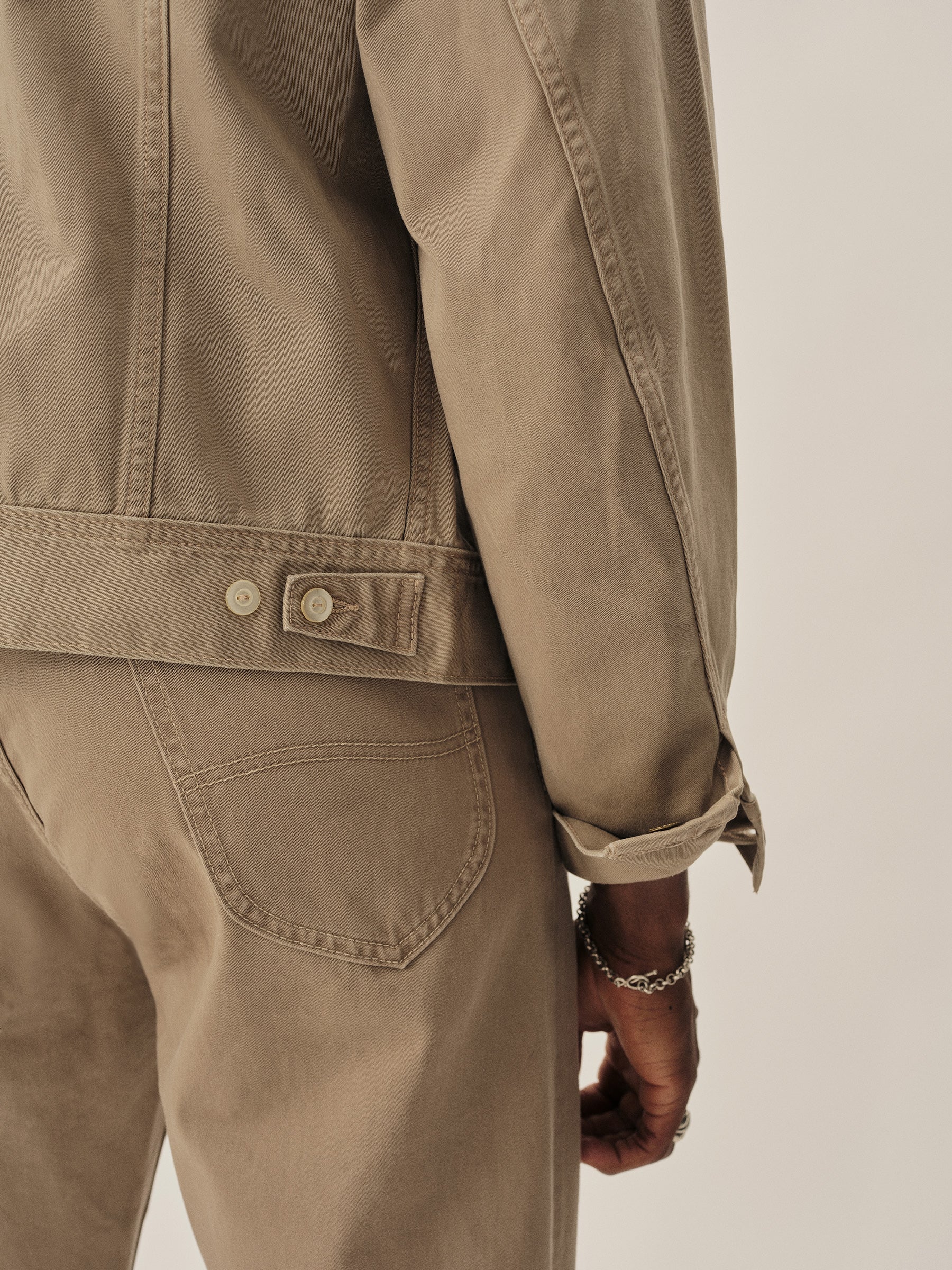 Mocha Lee X Buck Mason Sateen Westerner Jacket- Modern American Classics - Image 7