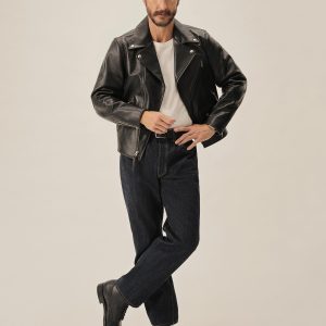 Black Bruiser Moto Jacket