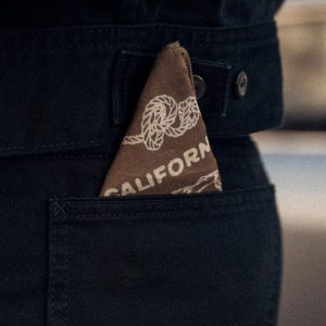 Mocha Lee X Buck Mason Cotton Rider's Bandana- Modern American Classics