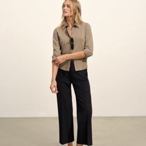 Deep Navy Midtown Wool Trouser