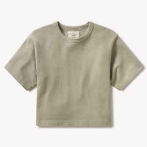 Light Agave Field-Spec Boyfriend Crop Tee