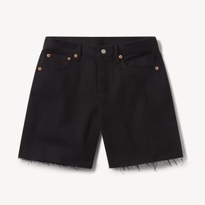 Black Montecito Cut-Off Short