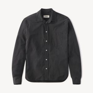 Washed Black Mainstay Cotton Shirt