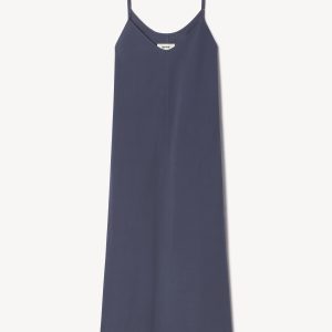 Bay Blue Mainstay Cotton Maxi Slip Dress